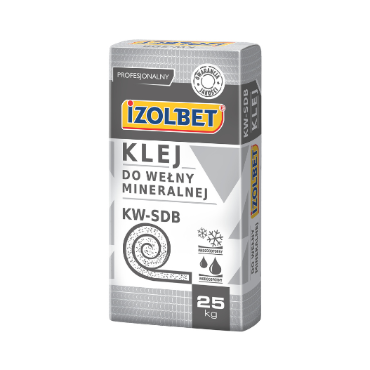 IZOLBET KW-SDB Klej do wełny mineralnej - klej do ocieplen izolbet